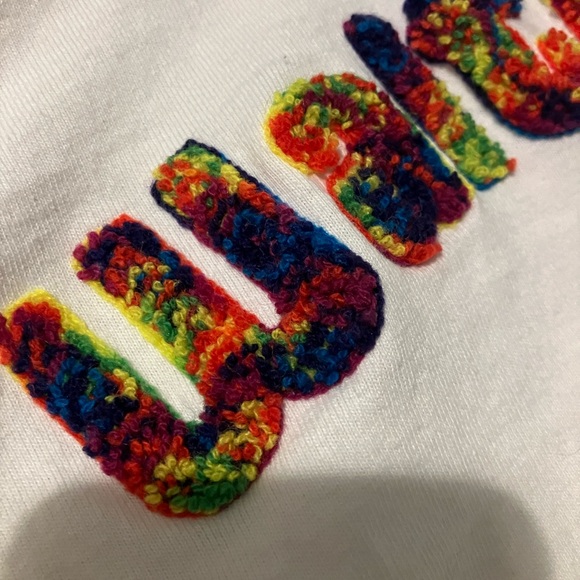 Disney Spirit Jersey Minnie rainbow yarn, XL youth - Picture 5 of 7